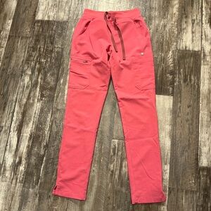 Figs Women’s Pink/Coral Joggers Size XXS Tall